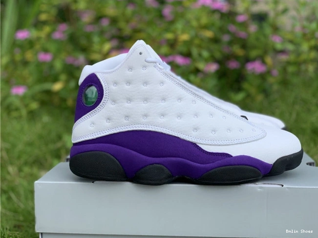 Bmlin Shoes 414571-105 Lakers Jordan Air 13 0725